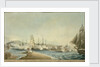 The Conquest of the Island of Curacoa by Four Frigates under the Command of Sir Charles Brisbane by Charles Brisbane