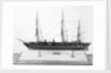 Model of ironclad battleship HMS 'Warrior' (1860) by Unknown