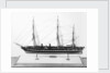 Model of ironclad battleship HMS 'Warrior' (1860) by Unknown