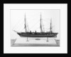 Model of ironclad battleship HMS 'Warrior' (1860) by Unknown