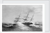 The Nile William Strange Commander, outward bound off the Cape by Thomas Goldsworth Dutton