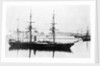 Wooden paddle-wheel sloop 'Salamander' (1832) at anchor by unknown