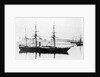 Wooden paddle-wheel sloop 'Salamander' (1832) at anchor by unknown