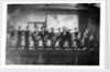 Mr John Riddle, Headmaster of the Upper Nautical School, Greenwich Hospital, with his pupils in 1855 by Unknown