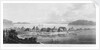 A view of the town and harbour of St Peter and St Paul in Kamtschatka by John Webber