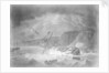 Loss of His Majesty's Ship 'Venerable'... Shipwreck on the Night of the 24th November 1804 on the Rocks in Torbay by John Theophilus Lee