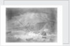 Loss of His Majesty's Ship 'Venerable'... Shipwreck on the Night of the 24th November 1804 on the Rocks in Torbay by John Theophilus Lee