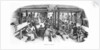Emigrants at dinner, 1844 by unknown