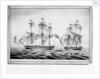 Capture of the French frigate 'Africaine' by the 'Phoebe', 1 November 1801 by Holt