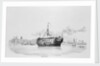 HMS 'Grampus' as a hospital ship off Greenwich by W. Porden Kay