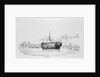 HMS 'Grampus' as a hospital ship off Greenwich by W. Porden Kay