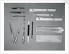 Drawing instrument set by Dollond