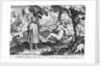 America. Americen Americus retexit, Semel vocauit inde semper exitam by Johannes Stradanus