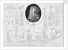 This dissection of the body of a first rate Man of Warr... (and portrait of) George St Lo Esquire Commissioner of her Majts Navy by Joseph Nutting
