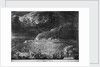The bombardment of Dieppe, 1694 by R. Robinson