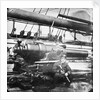 Photograph of an Armstrong breech-loader on 'Narcissus' circa 1859, shows screw at breech by Unknown