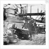 Photograph of gun on truck on 'Narcissus' by Unknown