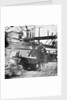 Photograph of gun on truck on 'Narcissus' by Unknown