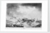 The distressful situation of the East Indiaman 'Dutton' by Robert Pollard