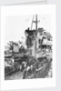 The funnel and bridge area of the destroyer HMS 'Onslow' (1941) by unknown