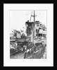 The funnel and bridge area of the destroyer HMS 'Onslow' (1941) by unknown
