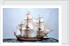 Merchant Ship - scenic mount by unknown
