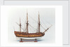 'Centurion' (1732), starboard broadside by Benjamin Slade