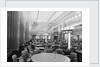 Dining area of the Cunard liner RMS 'Queen Mary' (1936) by unknown