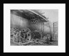 Detail view of 'Great Eastern' prior to her 1858 launch by Robert Howlett