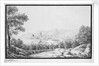 View of Bastia before the English controlled Corsica by unknown