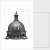 Model for the domes of Greenwich Hospital by James Smallwell