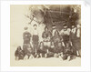 At Cape York - Group of Arctic Highlanders and Seamen of the Expedition by unknown