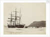 Alert' cutting into dock, Dobbin Bay, 13 August 1875 by unknown