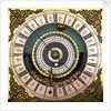 Astronomical longcase clock (detail) by Edward Cockey