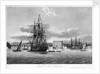 The Essex East Indiaman Refitted, and at Anchor in Bombay Harbour by Thomas Luny