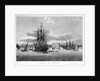 The Essex East Indiaman Refitted, and at Anchor in Bombay Harbour by Thomas Luny