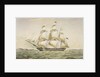 The Earl Balcarras East Indiaman 1488 tons by Thomas Goldsworth Dutton