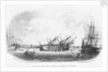 Sinking of HMS 'Royal George' at Spithead, 29 August 1782 by Ackermann & Co