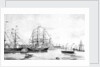 Visit of her Majesty the Queen to the 'James Baines' and the 'Champion of the Seas' by A. Maclure