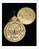 Astrolabe: obverse and plate by Muhammad Mahdi al-Yazdi