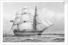 HMS 'Caesar' at Spithead, 1854 by William Frederick Mitchell