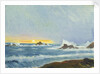 A coastal view, Grande Rocque by John Everett