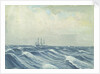 Seascape from the 'Umberleigh' by John Everett