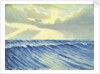 Seascape from the 'Penaglis M. Hadoulis' by John Everett