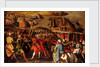 The Siege of Malta:Turkish bombardment of Birgu, 6 July 1565 by Matteo Perez d'Aleccio