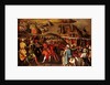 The Siege of Malta:Turkish bombardment of Birgu, 6 July 1565 by Matteo Perez d'Aleccio