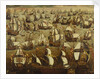 English ships and the Spanish Armada, August 1588 by English School