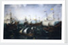 Heemskerk's defeat of the Spaniards at Gibraltar, 25 April 1607 by Cornelis Claesz van Wieringen