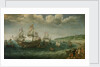 Embarkation of the Elector Palatine in the 'Prince Royal' at Dover, 25 April 1613 by Adam Willaerts