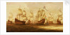 Witte de With's action with Dunkirkers off Nieuport, 1641 by Jacob Gerritsz Loeff